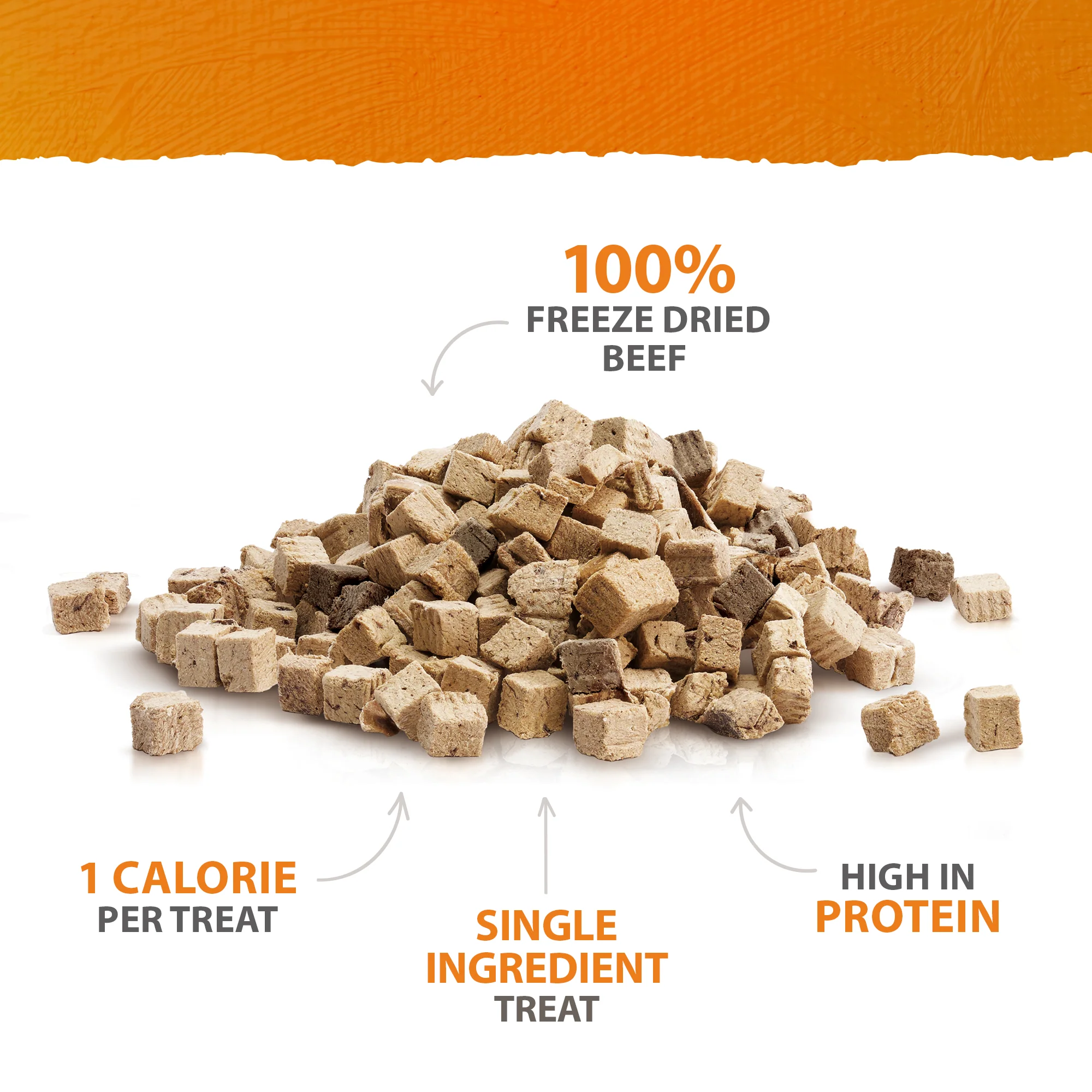 NutriNibs Freeze Dried Beef Cat Treats - Image 3